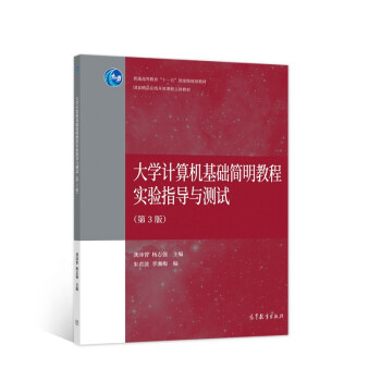 《计算机基础简明教程实验指导与测试》[83M]百度网盘|pdf下载|亲测有效