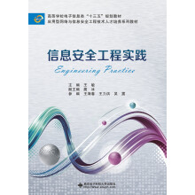 《信息安全工程实践》[55M]百度网盘|pdf下载|亲测有效