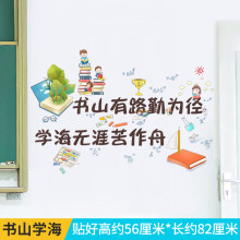 《小学教室布置装饰创意班级文化墙墙贴纸墙面背景墙壁贴画壁纸自粘书山学海大》[40M]百度网盘|pdf下载|亲测有效