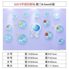 《太空环境创设主题材料成品幼儿园教室文化墙面装饰贴画科学区布置宇宙的奥秘-款二B-5mmCK板中》[75M]百度网盘|pdf下载|亲测有效