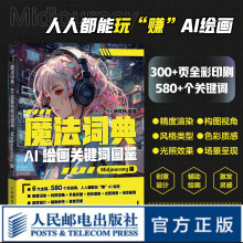 《魔法词典AI绘画关键词图鉴Midjourney版ai绘图AI绘画软件教程绘画关键词prompt描述语技巧AIGC绘画》[54M]百度网盘|pdf下载|亲测有效