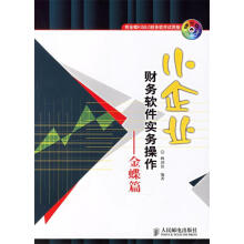 《小企业财务软件实务操作:金碟篇》[74M]百度网盘|pdf下载|亲测有效