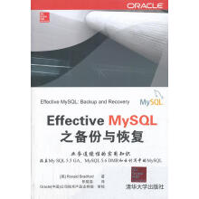 《EffectiveMySQL之备份与恢复布拉德福著,张骏温译》[32M]百度网盘|亲测有效|pdf下载