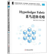 HyperledgerFabric菜鸟进阶攻略 pdf下载pdf下载