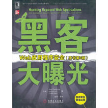《黑客大曝光:Web应用程序安全》[58M]百度网盘|亲测有效|pdf下载