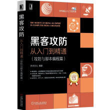 《黑客攻防从入门到精通天河文化　编著》[33M]百度网盘|亲测有效|pdf下载