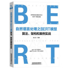 自然语言处理之BERT模型算法、架构和案例实战陈之炎中国铁道有限公司 pdf下载pdf下载