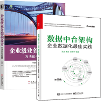 包邮 数据中台构架 企业数据化最佳实践+企业级业务架构设计 方法论与实践pdf下载pdf下载