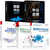 正版全新  数据中台实战 手把手教你搭建数据中台+让数据用起来+中台战略 中台建设与数字商业+数据中pdf下载pdf下载