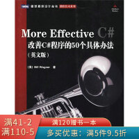 《MoreEffectiveC#：改善C#程序的50个具体办法英文版》[27M]百度网盘|亲测有效|pdf下载